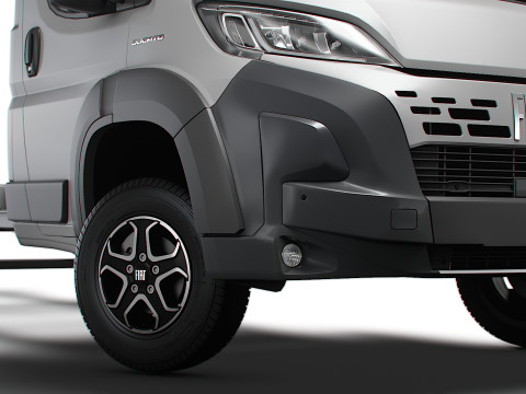 Fiat Ducato Şasi Tek Kabin L3 2026 3D Model