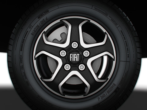 Fiat Ducato Şasi Tek Kabin L3 2026 3D Model