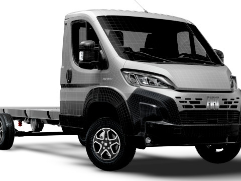 Fiat Ducato Şasi Tek Kabin L3 2026 3D Model