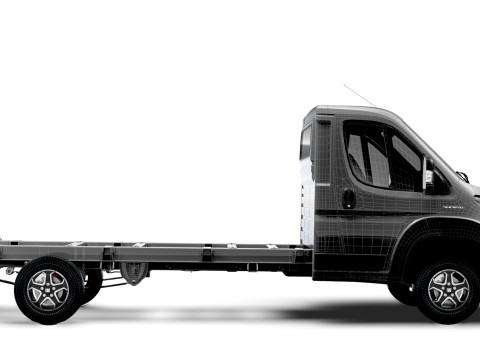 Fiat Ducato Şasi Tek Kabin L3 2026 3D Model