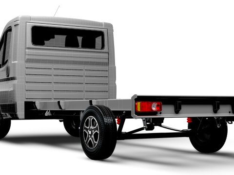 Fiat Ducato Şasi Tek Kabin L3 2026 3D Model