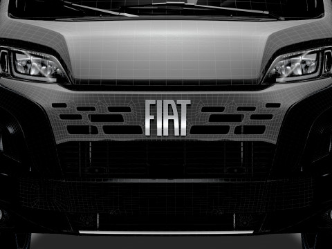 Fiat Ducato Şasi Tek Kabin L3 2026 3D Model