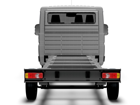 Fiat Ducato Şasi Tek Kabin L3 2026 3D Model