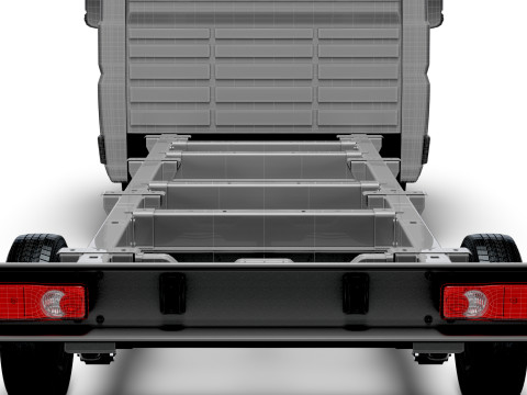Fiat Ducato Şasi Tek Kabin L3 2026 3D Model