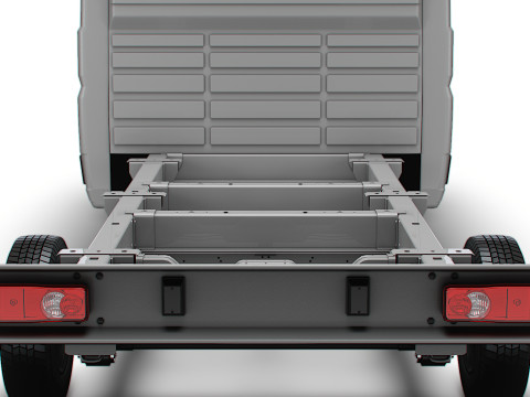 Sasis Opel Movano DoubleCab L3 2026 Model 3D