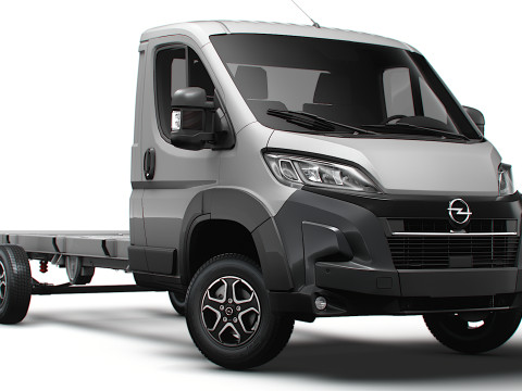 Opel Movano Шасси SingleCab L3 2026 3D Модель