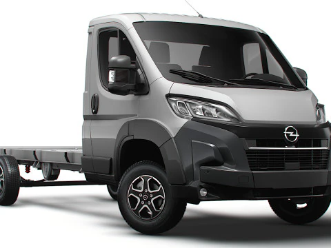 Opel Movano Chassis SingleCab L3 2026 3D Model