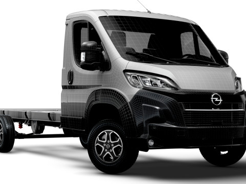 欧宝 Movano 底盘 SingleCab L3 2026 3D 模型