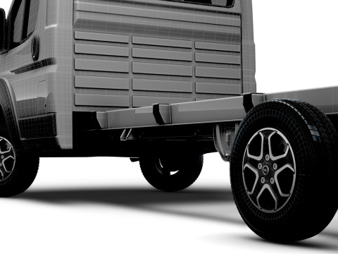 欧宝 Movano 底盘 SingleCab L3 2026 3D 模型