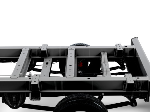 欧宝 Movano 底盘 SingleCab L3 2026 3D 模型