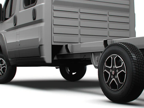 Peugeot Boxer Chassis DoubleCab L3 2026 3D Model