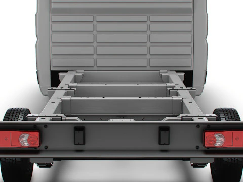 Peugeot Boxer Chassis DoubleCab L3 2026 3D Model