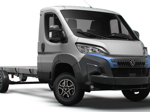 Peugeot Boxer Chasis SingleCab L3 2026 Modelo 3D