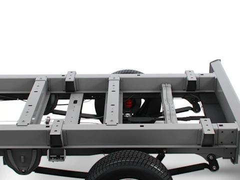 Peugeot Boxer Chassis SingleCab L3 2026 3D Model