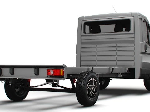 Peugeot Boxer Chassis SingleCab L3 2026 3D Model