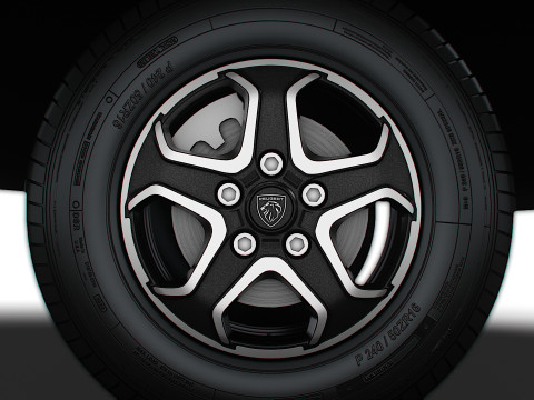 Peugeot Boxer Telaio SingleCab L3 2026 Modello 3D