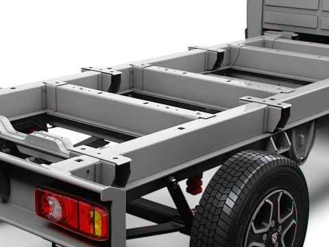 Peugeot Boxer Telaio SingleCab L3 2026 Modello 3D