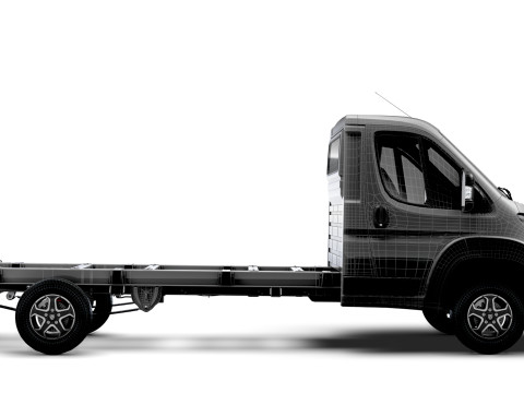 Peugeot Boxer Telaio SingleCab L3 2026 Modello 3D