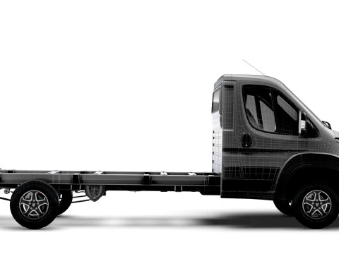 Peugeot Boxer Chassis SingleCab L3 2026 3D Model