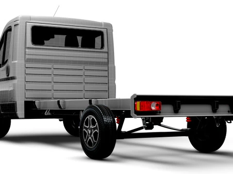 Peugeot Boxer Chassis SingleCab L3 2026 3D Model