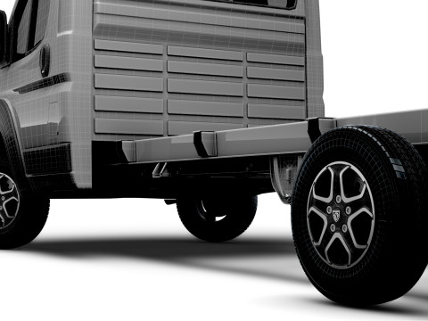 Peugeot Boxer Telaio SingleCab L3 2026 Modello 3D