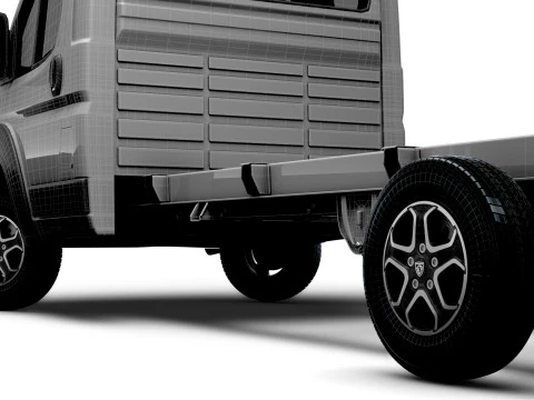 Peugeot Boxer Chassis SingleCab L3 2026 3D Model