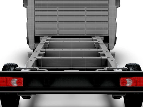 Peugeot Boxer Chassis SingleCab L3 2026 3D Model