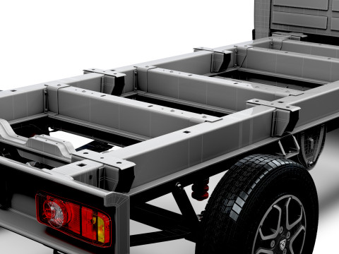 Peugeot Boxer Telaio SingleCab L3 2026 Modello 3D