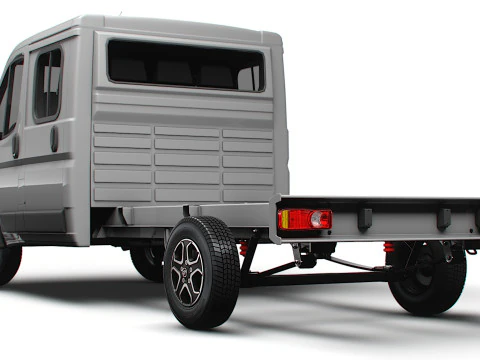 Toyota ProAce Max Chassis DoubleCab L3 2026 3D Model