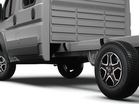 Toyota ProAce Max Chassis DoubleCab L3 2026 3D Model