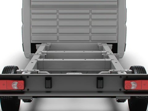 Toyota ProAce Max Chassis DoubleCab L3 2026 3D Model
