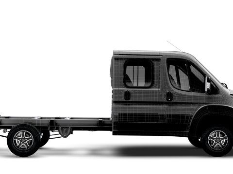 Toyota ProAce Max Telaio DoppiaCab L3 2026 Modello 3D