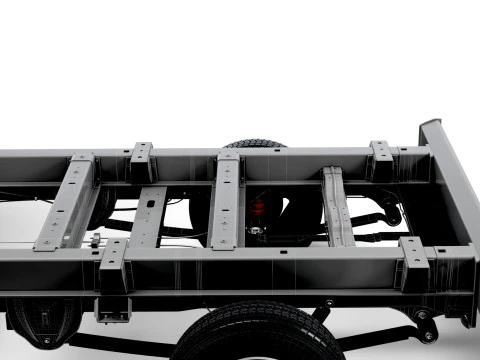 Toyota ProAce Max Chassis DoubleCab L3 2026 3D Model