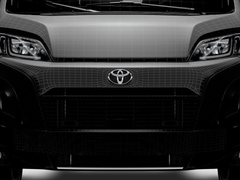 Toyota ProAce Max Telaio DoppiaCab L3 2026 Modello 3D