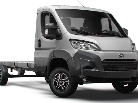 トヨタ プロエース マックス シャーシ シングルキャブ L3 2026 3Dモデル