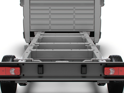 トヨタ プロエース マックス シャーシ シングルキャブ L3 2026 3Dモデル