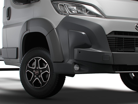 トヨタ プロエース マックス シャーシ シングルキャブ L3 2026 3Dモデル