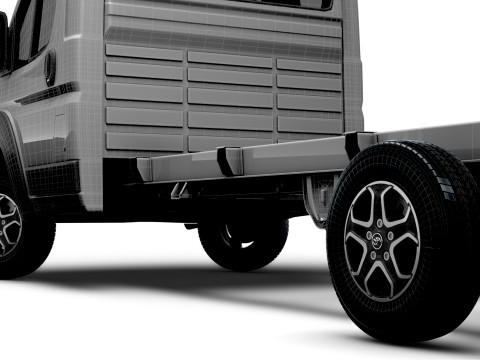 トヨタ プロエース マックス シャーシ シングルキャブ L3 2026 3Dモデル