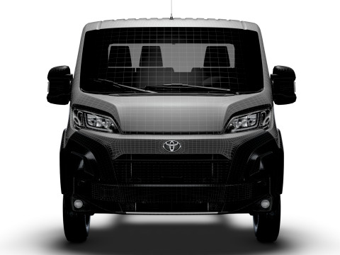 トヨタ プロエース マックス シャーシ シングルキャブ L3 2026 3Dモデル