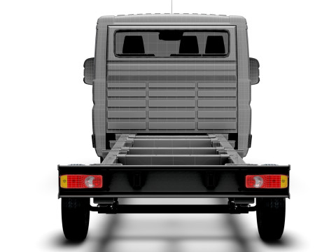 トヨタ プロエース マックス シャーシ シングルキャブ L3 2026 3Dモデル