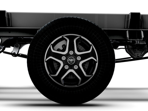 トヨタ プロエース マックス シャーシ シングルキャブ L3 2026 3Dモデル