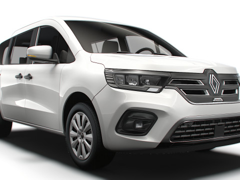 ルノー カングー E テック トルネオ LWB 2026 3Dモデル