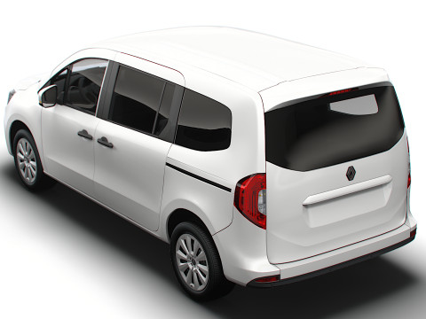 Renault Kangoo E Tech Tourneo LWB 2026 Model 3D