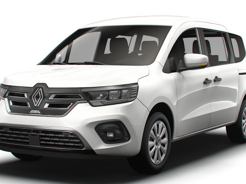 Renault Kangoo E Tech Tourneo LWB 2026 Model 3D