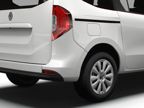 Renault Kangoo E Tech Tourneo LWB 2026 Model 3D