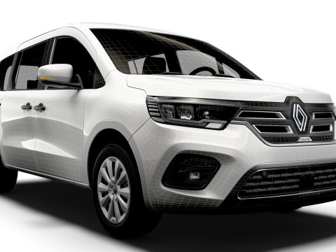 Renault Kangoo E Tech Tourneo LWB 2026 Model 3D