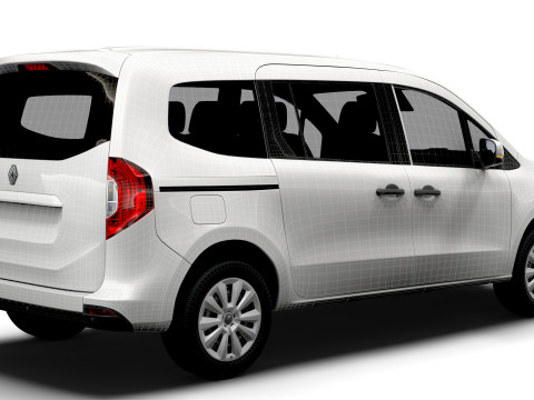 Renault Kangoo E Tech Tourneo LWB 2026 Model 3D