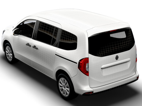 Renault Kangoo E Tech Tourneo LWB 2026 Model 3D