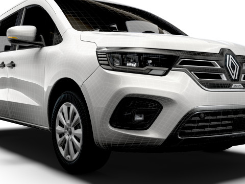 Renault Kangoo E Tech Tourneo LWB 2026 Model 3D