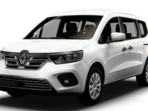 Renault Kangoo E Tech Tourneo LWB 2026 Model 3D
